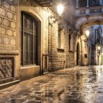 Paseos nocturnos por el Barrio Gótico en Barcelona